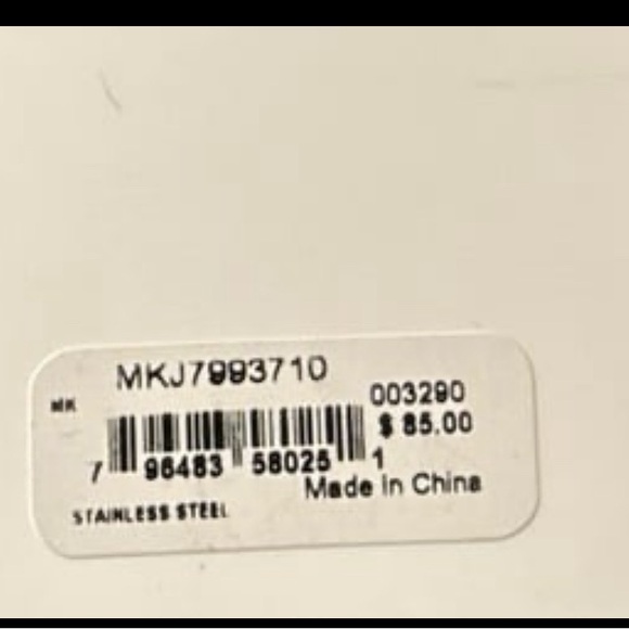 Michael Kors Hoop Earrings NWT - Picture 3 of 3